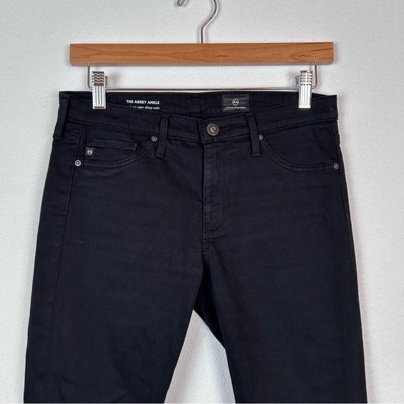 AG Adriano Goldschmied Abbey Ankle Mid Rise Super Skinny Jean Black 26 - Picture 5 of 13